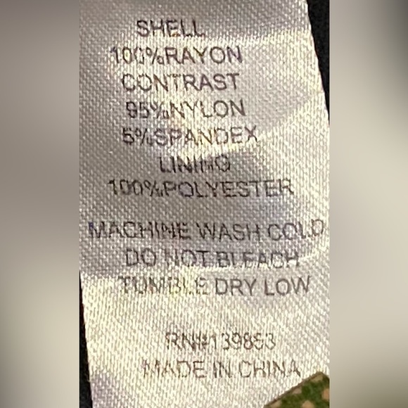 BLEUH Ciel 👗 Sz-S, Short Sleeves Part Actually Lining w/TankTop Over the Lining - Picture 14 of 15